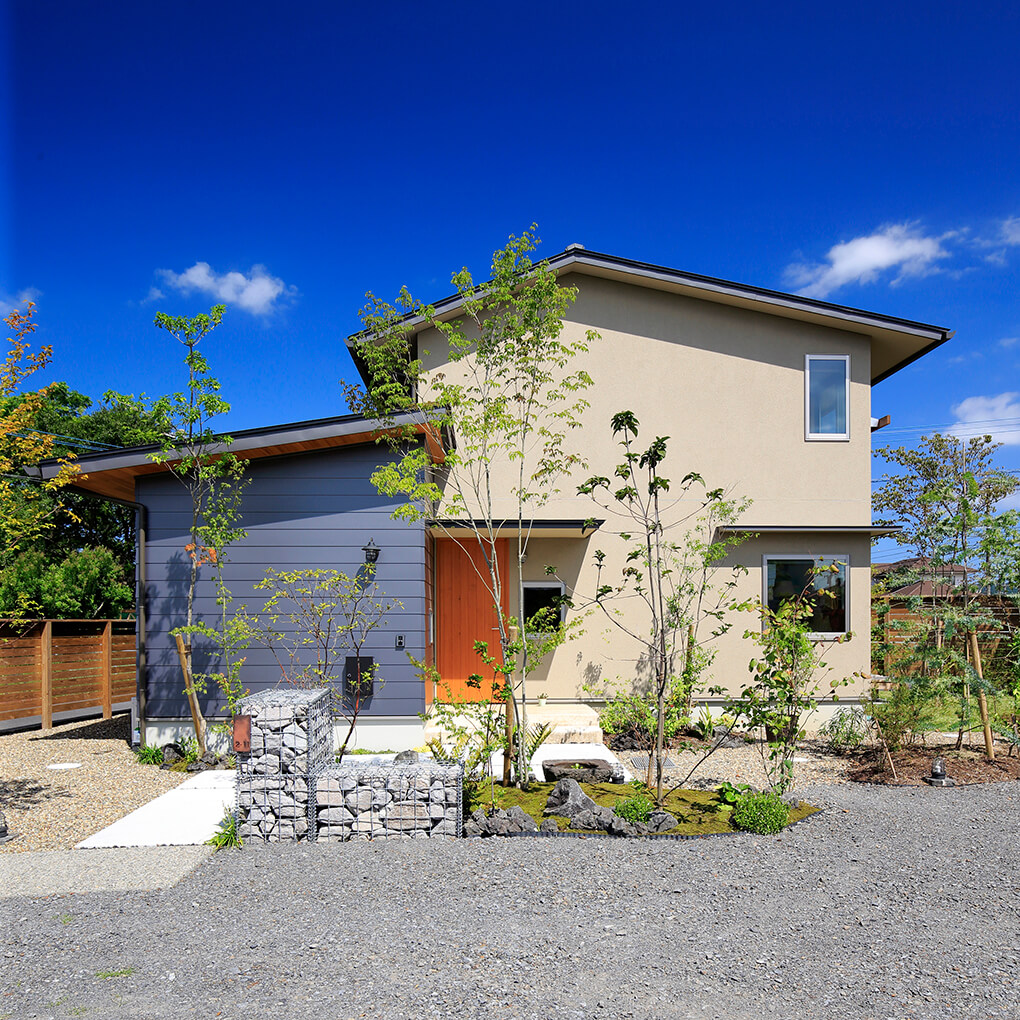 大分県大分市の「日本ハウジング」の開放的な新しいスタイルの家